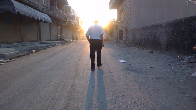 Walking by Beshr Abdulhadi