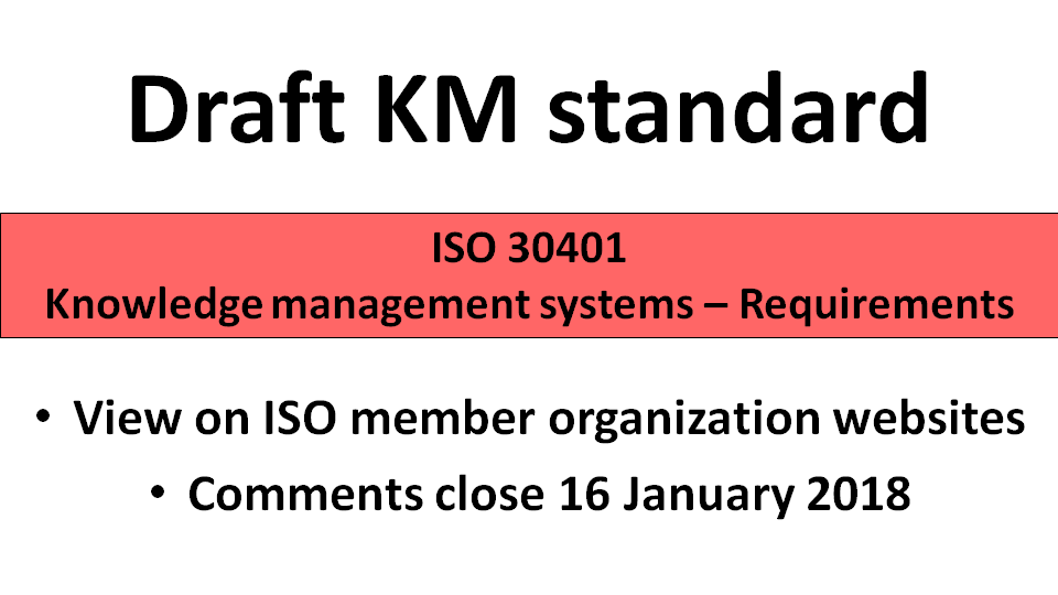 ISO 30401 draft