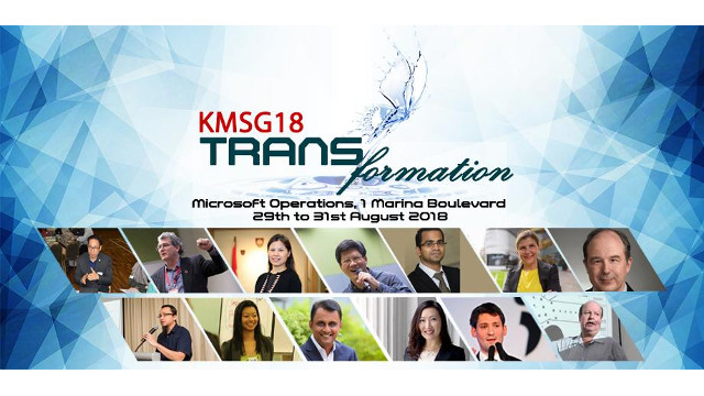 KMSG18 speakers (see below for details)