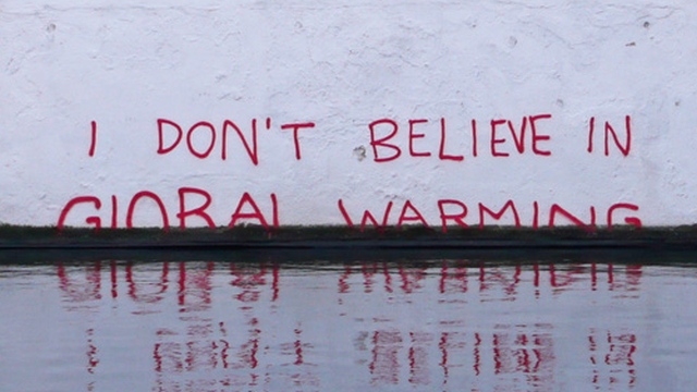 Adapted from “I don't believe in Global Warming”: Climate change denial by #Banksy by Duncan Hull on Flickr,