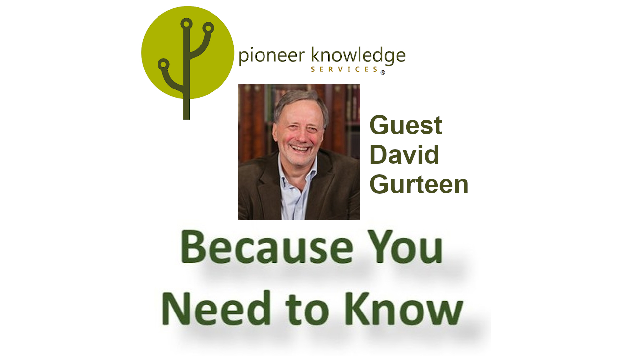 Because You Need to Know - David Gurteen