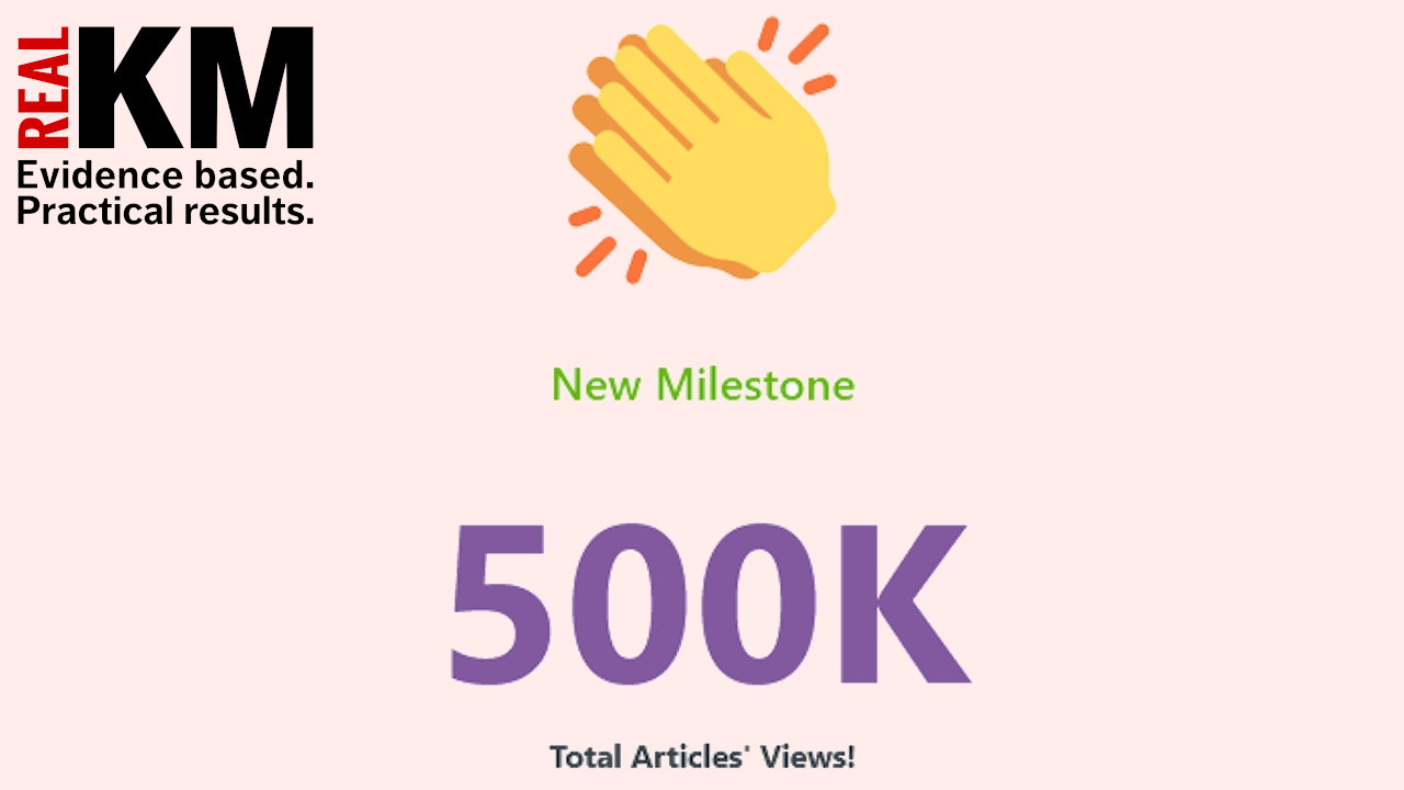 500K Milestone