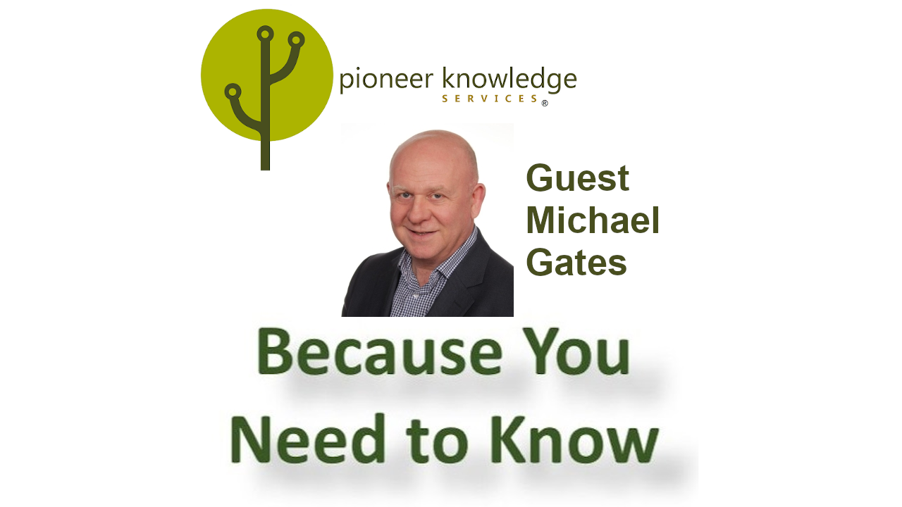 Because You Need to Know - Michael Gates