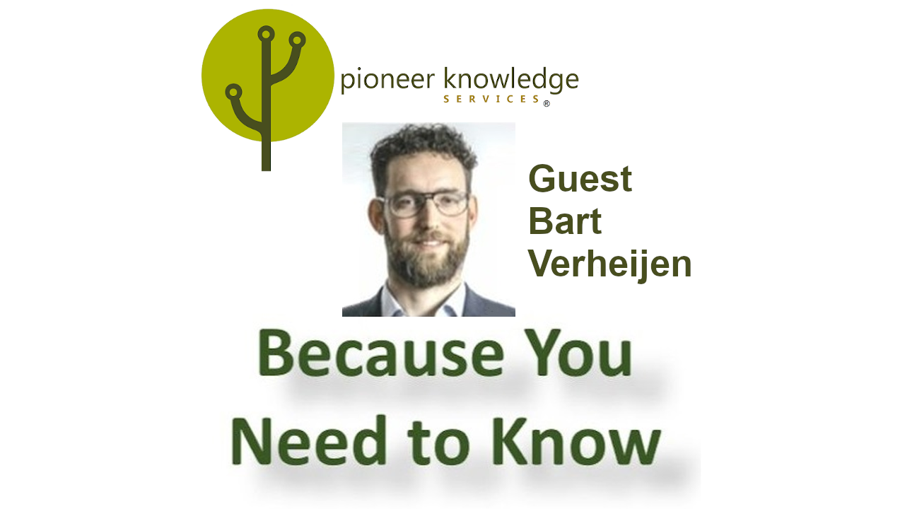 Because You Need to Know - Bart Verheijen