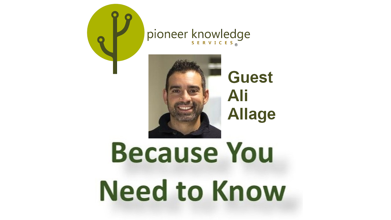 Because You Need to Know – Ali Allage