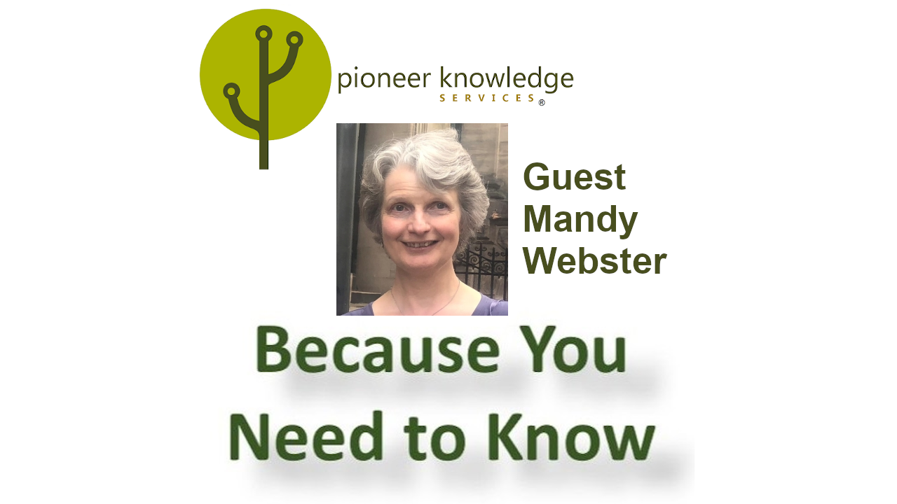 Because You Need to Know – Mandy Webster