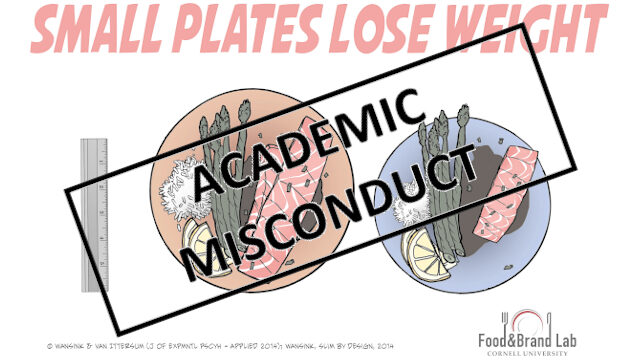 Small Plates Lose Weight - Academic Misconduct