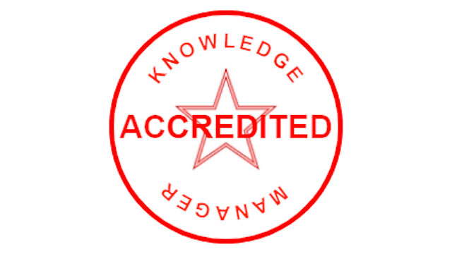Accredited Knowledge Manager