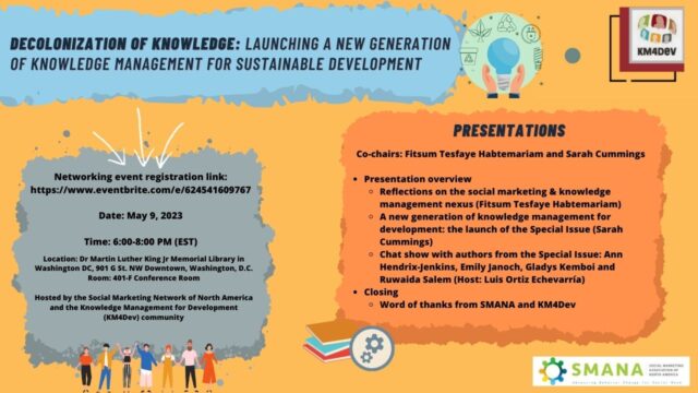 Decolonization of knowledge: launching a new generation of knowledge management for sustainable development