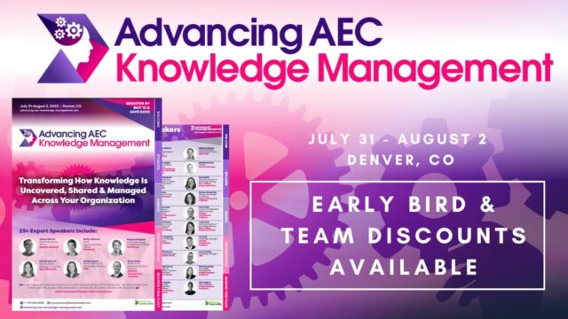 Advancing AEC Knowledge Management