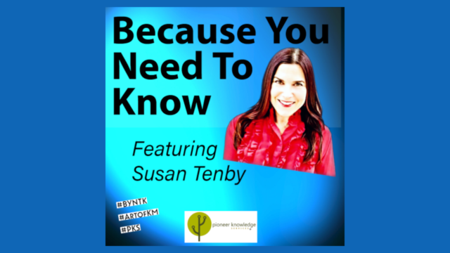 Because You Need to Know – Susan Tenby (Episode 1)