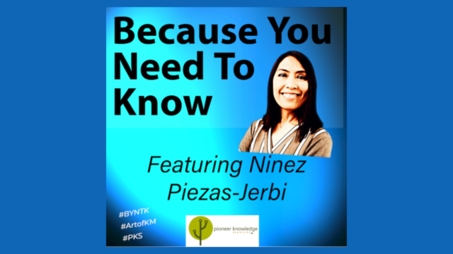 Because You Need to Know – Ninez Piezas-Jerbi