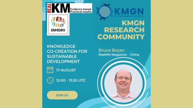 KMGN Research Group meeting Bruce Boyes 17 August 2023