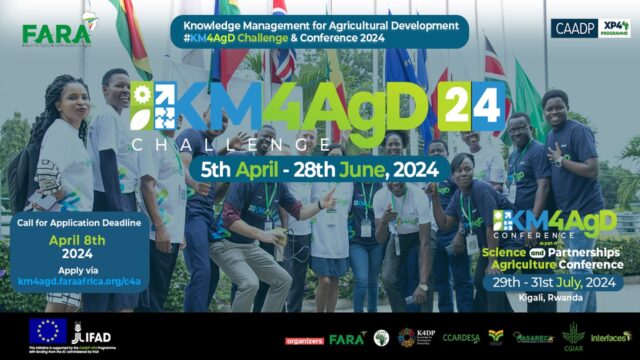 Call for Application: KM4AgD Challenge 2024