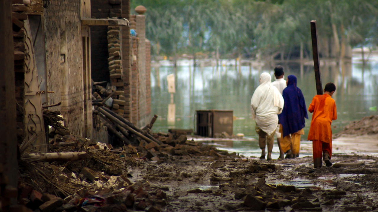 Flooding in Nowshera, Pakistan