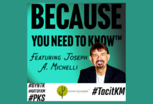 Because You Need to Know – Joseph A Michelli