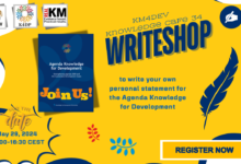 Calling all knowledge champions: join our write-shop and contribute your vision to the Agenda Knowledge for Development