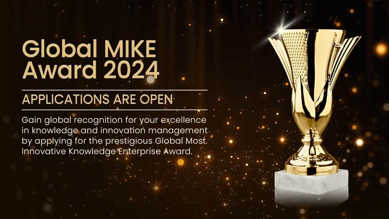 Global MIKE Award 2024 - Applications are open