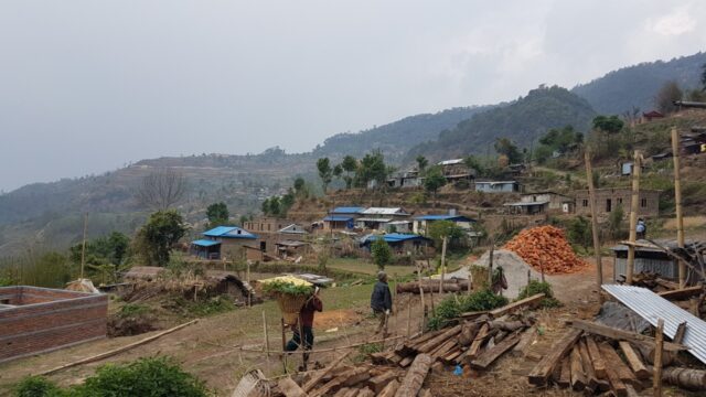 Bhusapheda village, Janakpur zone, Nepal.