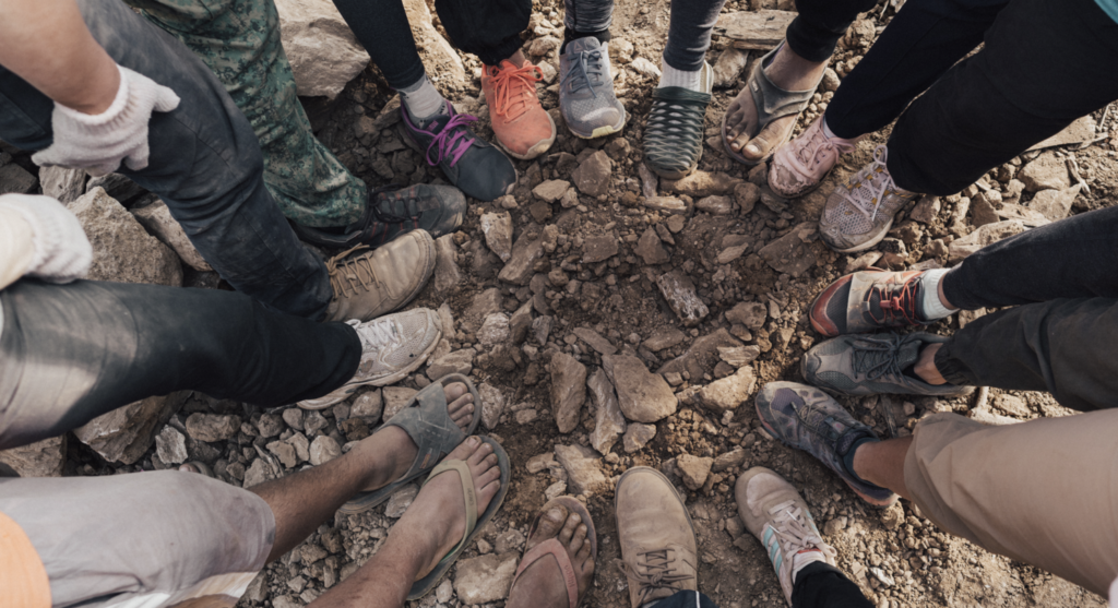 Our symbolic circle of trust and psychological safety.