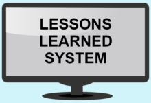 Lessons learned system